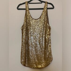 Gold Talula Tank Top